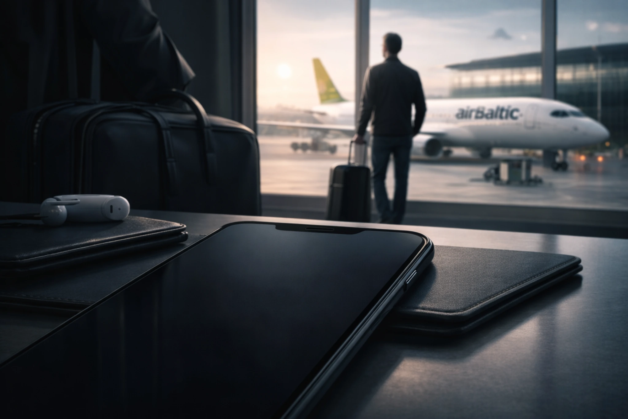 The Notification You Can’t Miss case study illustration for airBaltic